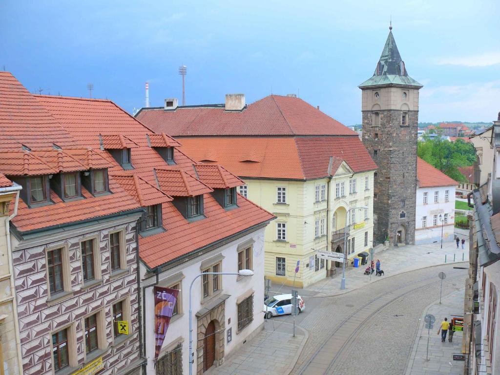 Hotel U Salzmannu Plzeň Rum bild