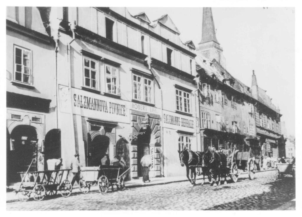 Hotel U Salzmannu Plzeň Exteriör bild